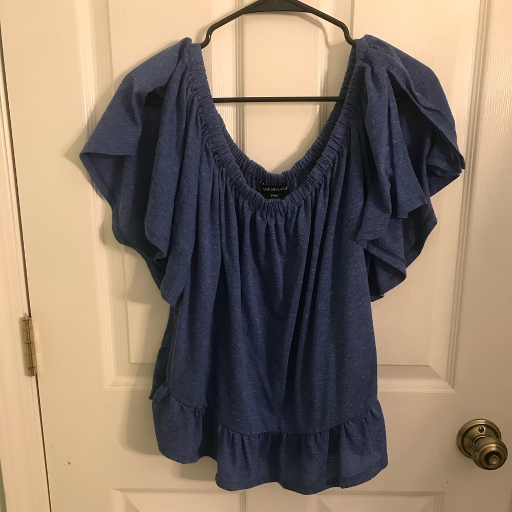 Lane Bryant off the shoulder top NWOT size 14/16
